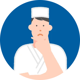 悩んでいる男性